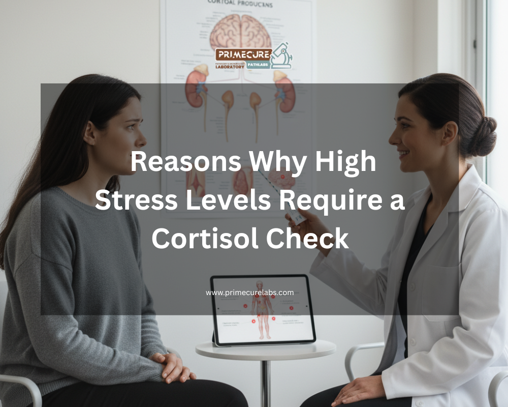 High Stress Levels Require a Cortisol Check